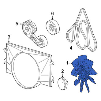 Ford OE - Engine Cooling Fan Blade