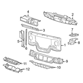 Ford OE - Radiator Support (6.8L)