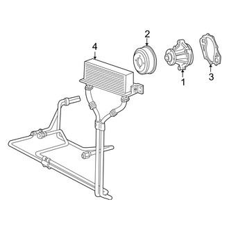Ford OE - Cooling - Water Pump