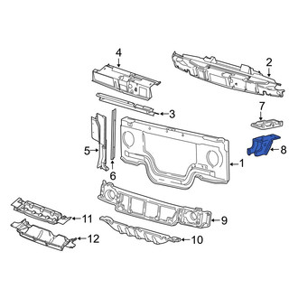 Ford OE - Right Battery Tray Bracket