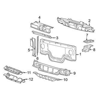 Ford OE - Radiator Support (7.3L)