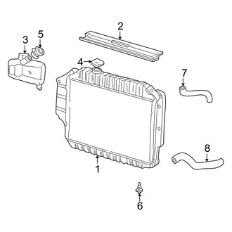 Ford OE - Cooling - Radiator & Components (6.8L)