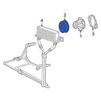 Ford OE - Engine Water Pump Pulley