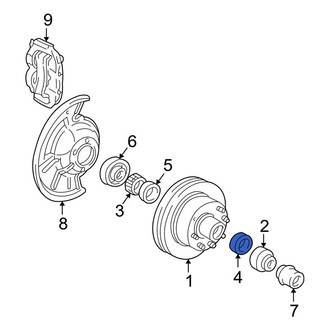 Ford OE - Front Outer Wheel Bearing Race