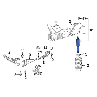 Ford OE - Front Suspension Shock Absorber