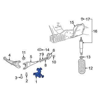Ford OE - Front Left Steering Knuckle