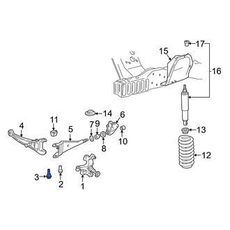 Ford OE - Front Lower Suspension Ball Joint