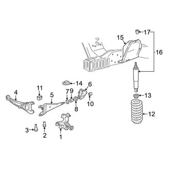 Ford OE - Front Suspension - Suspension Components