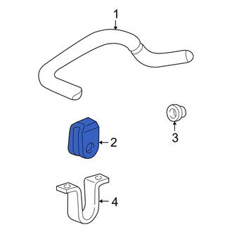 Ford OE - Front Suspension Stabilizer Bar Bushing