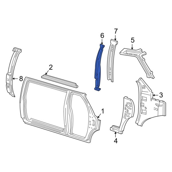 Body B-Pillar Reinforcement