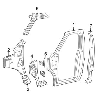 Ford OE - Pillars, Rocker & Floor - Uniside (Driver Side)