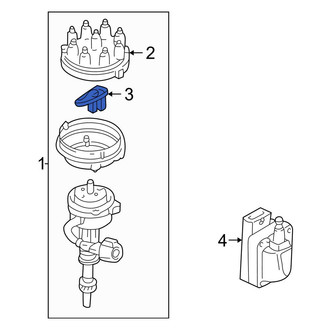 Ford OE - Distributor Rotor