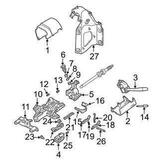 Ford OE - Steering Column Spring