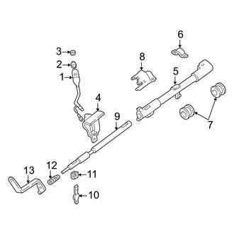 Ford OE - Steering Column - Housing & Components (Transmission Shift Tube)
