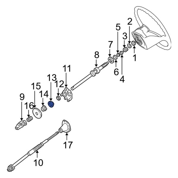 Steering Column Bearing Race