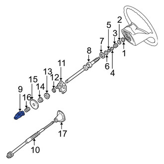 Ford OE - Center Steering Shaft