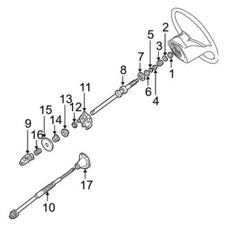 Ford OE - Steering Column - Shaft & Internal Components
