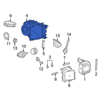 Ford OE - HVAC Blower Motor Housing