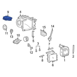 Ford OE - Instrument Panel Air Duct
