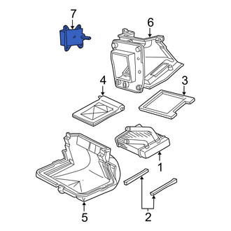 Ford OE - Heater Core Case