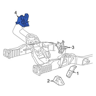 Ford OE - Left Engine Mount Bracket