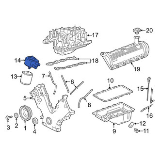 Ford OE - Engine Oil Cooler