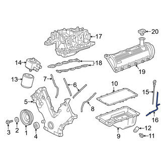 Ford OE - Engine Oil Dipstick Tube