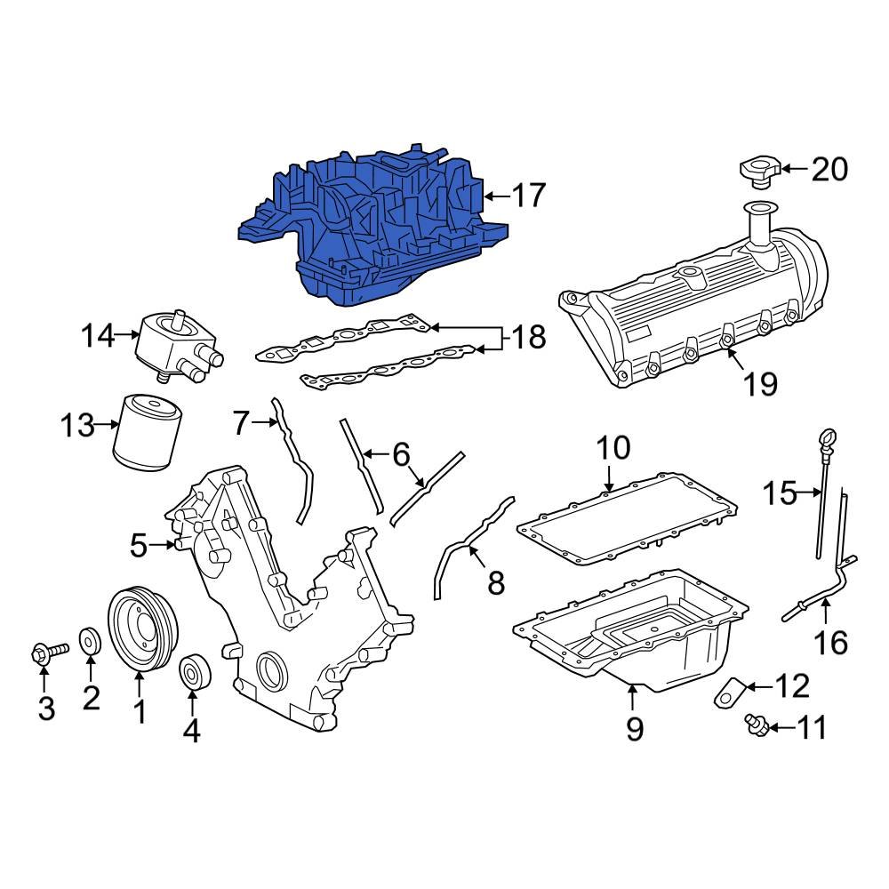 Ford OE 2L1Z9424AA Engine Intake Manifold
