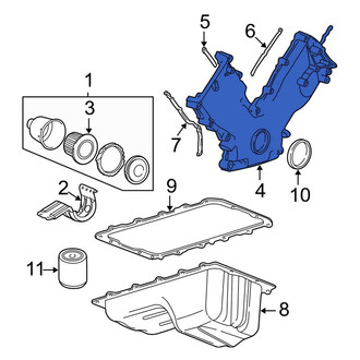 Ford OE - Engine Timing Cover
