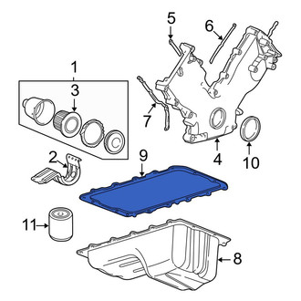 Ford OE - Engine Oil Pan Gasket