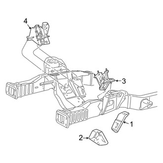 Ford OE - Engine & Transmission Mounting (6.8L)