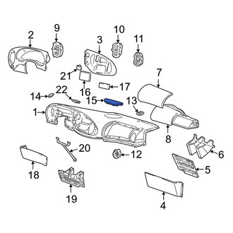 Ford OE - Instrument Panel Trim Panel