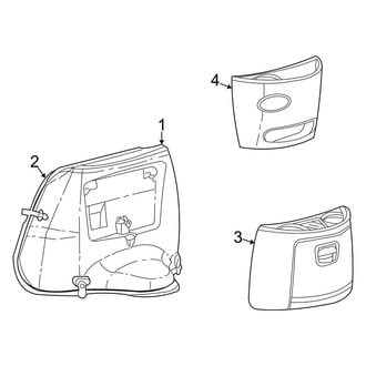 Ford OE - Engine Cover & Console - Console (6.8L)