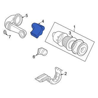 Ford OE - Engine Air Intake Hose