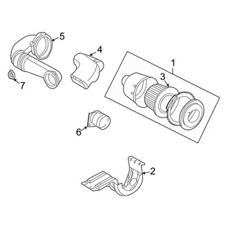 Ford OE - Engine - Air Inlet (4.2L)