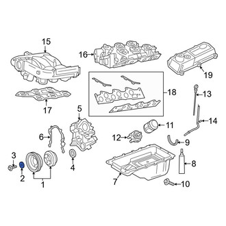 Ford OE - Engine Harmonic Balancer Washer