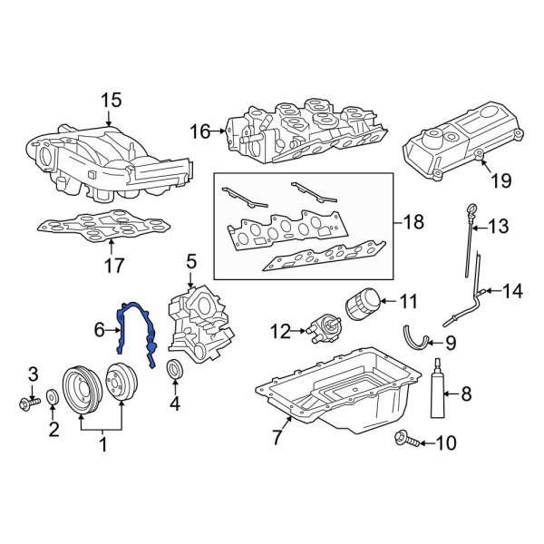 Engine Timing Cover Gasket