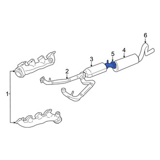 Ford OE - Exhaust Clamp
