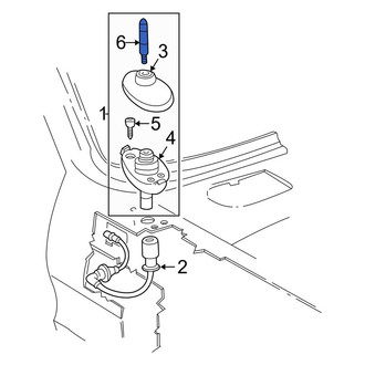 Ford OE - Radio Antenna Mast