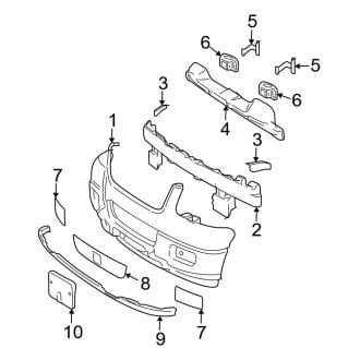 2006 Ford Expedition OEM Bumpers | Front & Rear — CARiD.com