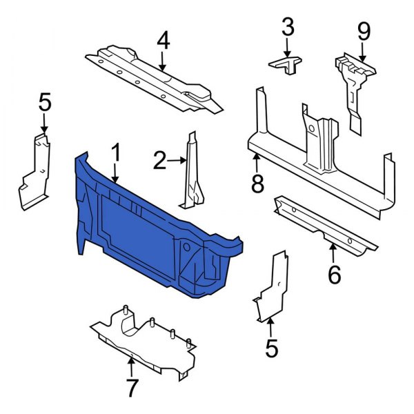 Radiator Support Panel