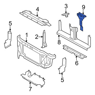 Ford OE - Hood Latch Support