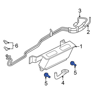 Ford OE - Automatic Transmission Oil Cooler Line Connector