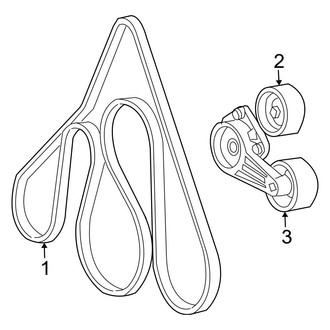 Ford OE - Cooling - Belts & Pulleys (5.4L)