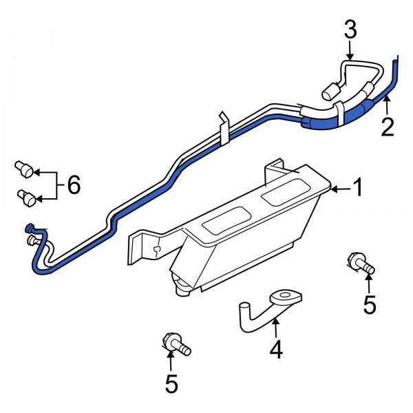 Automatic Transmission Oil Cooler Tube