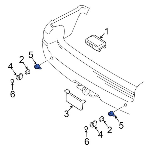 Parking Aid Sensor Bracket