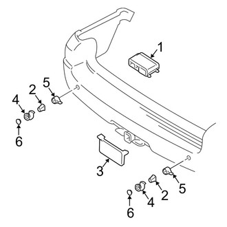 Ford OE - Electrical Components (Park Sensor System), (Eddie Bauer)