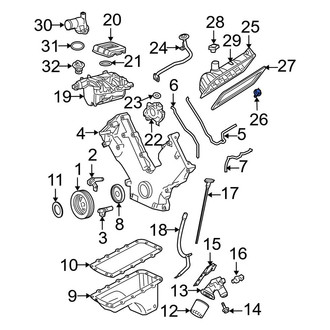 Ford OE - Engine Valve Cover Washer Seal