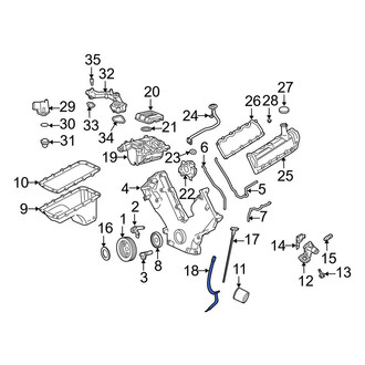 Ford OE - Engine Oil Dipstick Tube