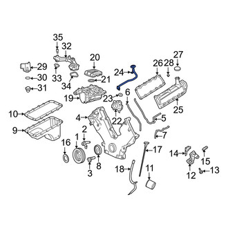 Ford OE - Engine Oil Pump Pickup Tube